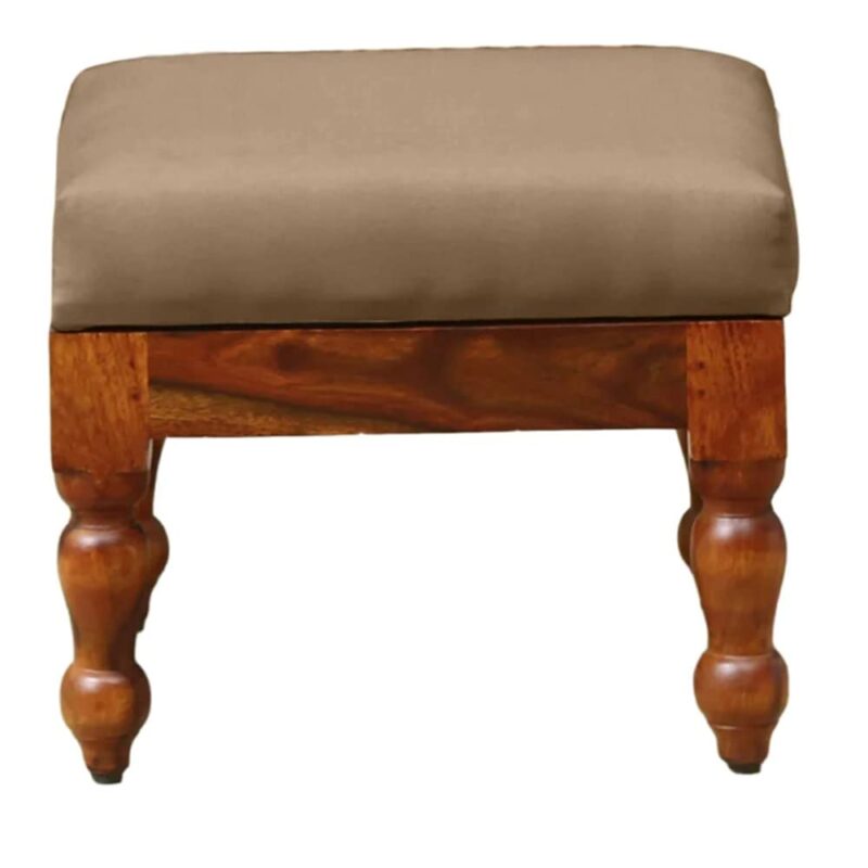 Solid Sheesham Wood Coffee Table with 2 Stools for Living Room Coffee Table with 2 Stools for